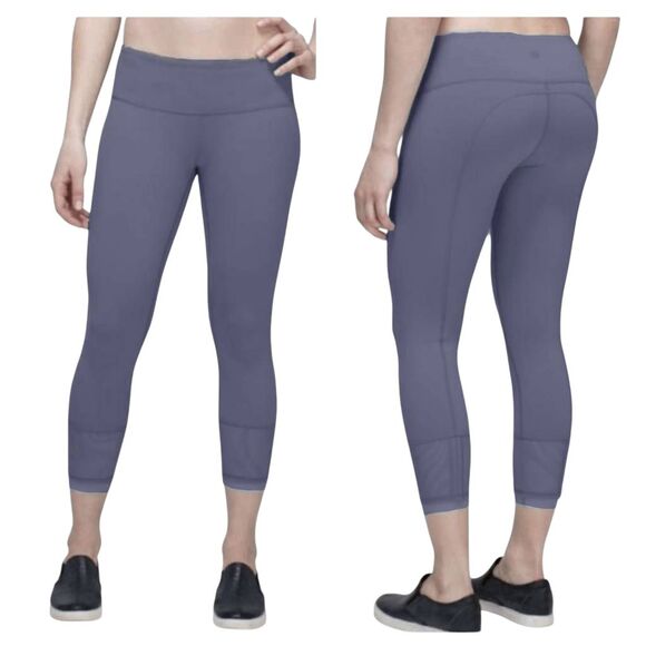 lululemon athletica Pants - LULULEMON ATHLETICA Find Your Flow Crop Size 4